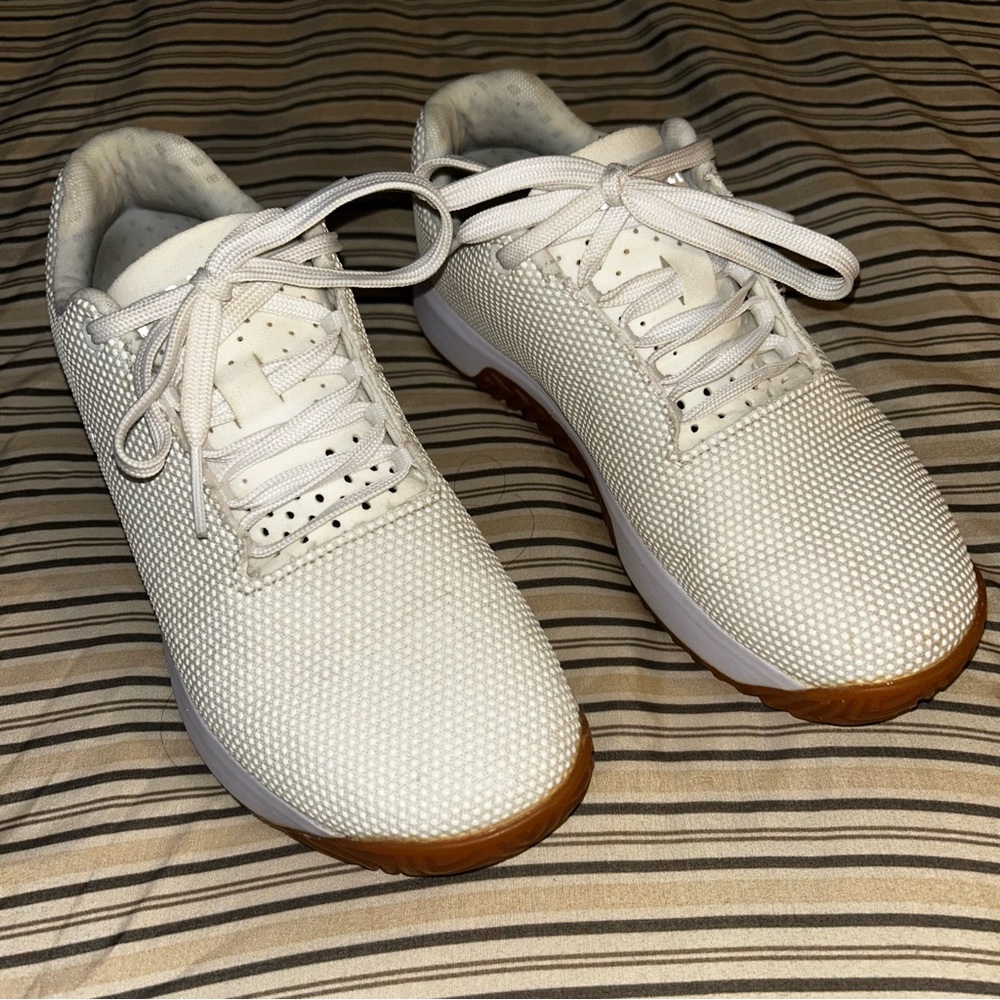 NOBULL White and Light Gray Women's Training Shoes